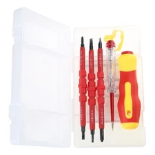 Handymen 5 in 1 Insulated Screwdriver Set, for Home DIYer Electricians