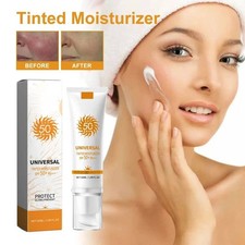 Tinted Moisturizer UV Protection Brightening Skin Hydrating Protective Cream