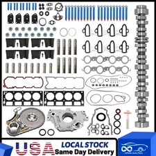 Chevrolet GMC 5.3L AFM Lifter Kit Camshaft Head Gasket Head Bolt Lifters &Guides