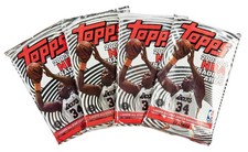 Lot of (4) 2003-04 Topps Basketball Sealed Hobby Pack LeBron James RC Year
