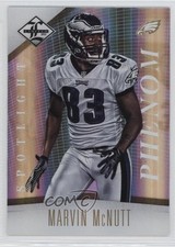 2012 Limited Phenom Spotlight Gold 15/25 Marvin McNutt #187 0d9