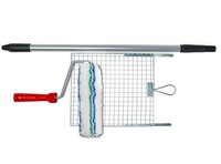 Sbs® Maler - Set 4 - Teilig 18Mm Farbwalze BüGel Malergitter Teleskopstange