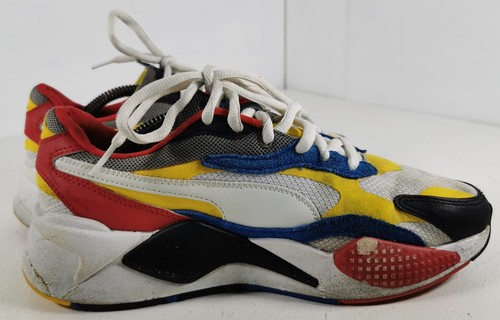Puma RS-X3 'Puzzle' Trainers, Sneakers White/Yellow/Black 372357-04 0 UK Size 7 - Picture 7 of 19