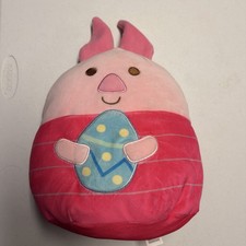 Kellytoy Disney Squishmallows Piglet Easter Egg 10" Plush Winnie The Pooh Pink