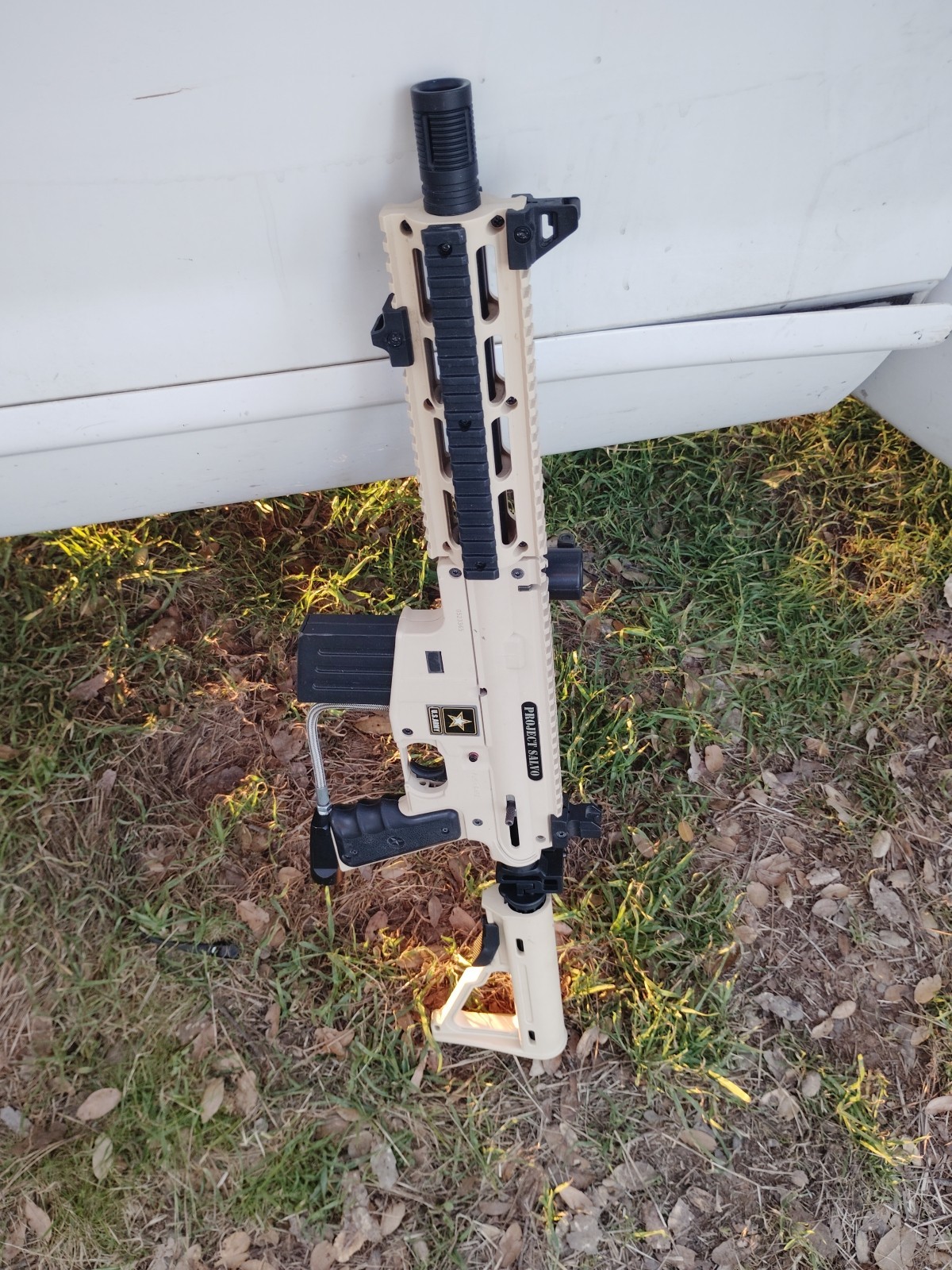 Tippmann US Army Project Salvo Paintball Marker Gun