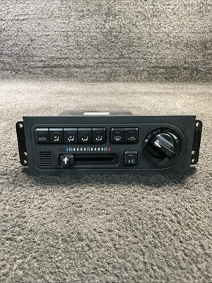 00-02 Isuzu Trooper Temperature Climate Control AC Heater Panel