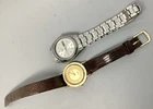 VINTAGE LOT OF 2 SEIKO WOMEN WRISTWATCHES~NEEDS BATTERIES~FOR REPAIR~PARTS