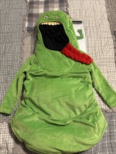 Ghostbusters Slimer Size 2T Toddler Spirit Halloween Costume Green no Gloves