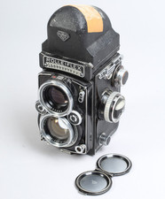 ROLLEIFLEX 2.8E W 80MM PLANAR 2-RANGE METER PRISM FINDER FOR PARTS REPAIR