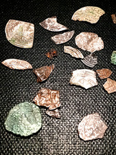 Wikinger Hacksilber  aus 30 J&auml;hrigen Sammlung +XRF Analyse