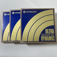 Lot 3- NOS Hitachi Ultra Dynamic UD0-550, 35 Microns, 550m Reel Tape Sealed
