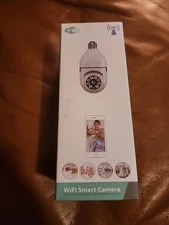 WIFI Smart Camera for Lightbulb socket w/ wall plug attachment Sc07axxus