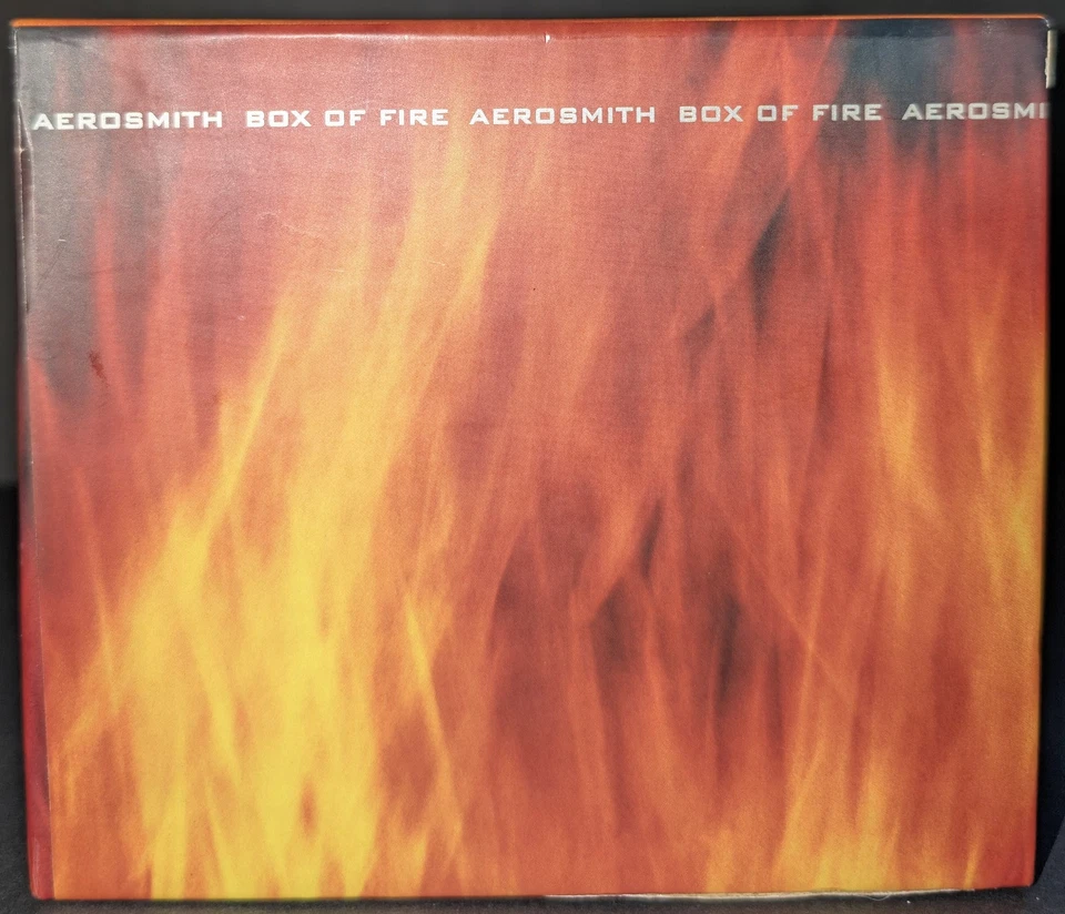 Aerosmith Box Of Fire CD 1994 1st US 13 Disc Special Limited Numbered Edition Foto 4 de 4