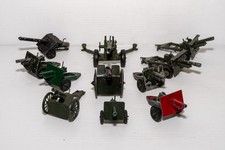 Job Lot Vintage Diecast Artillery Models - Britains, Crescent, Lone Star