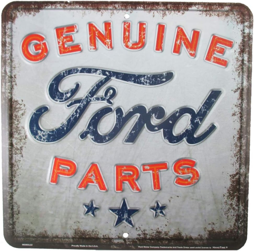 Genuine Ford Parts Nostalgia Sign - Picture 6 of 12