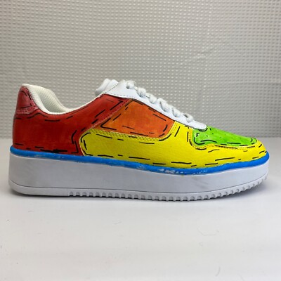 Time And True Memory Foam Sneaker White Women's Size Customized