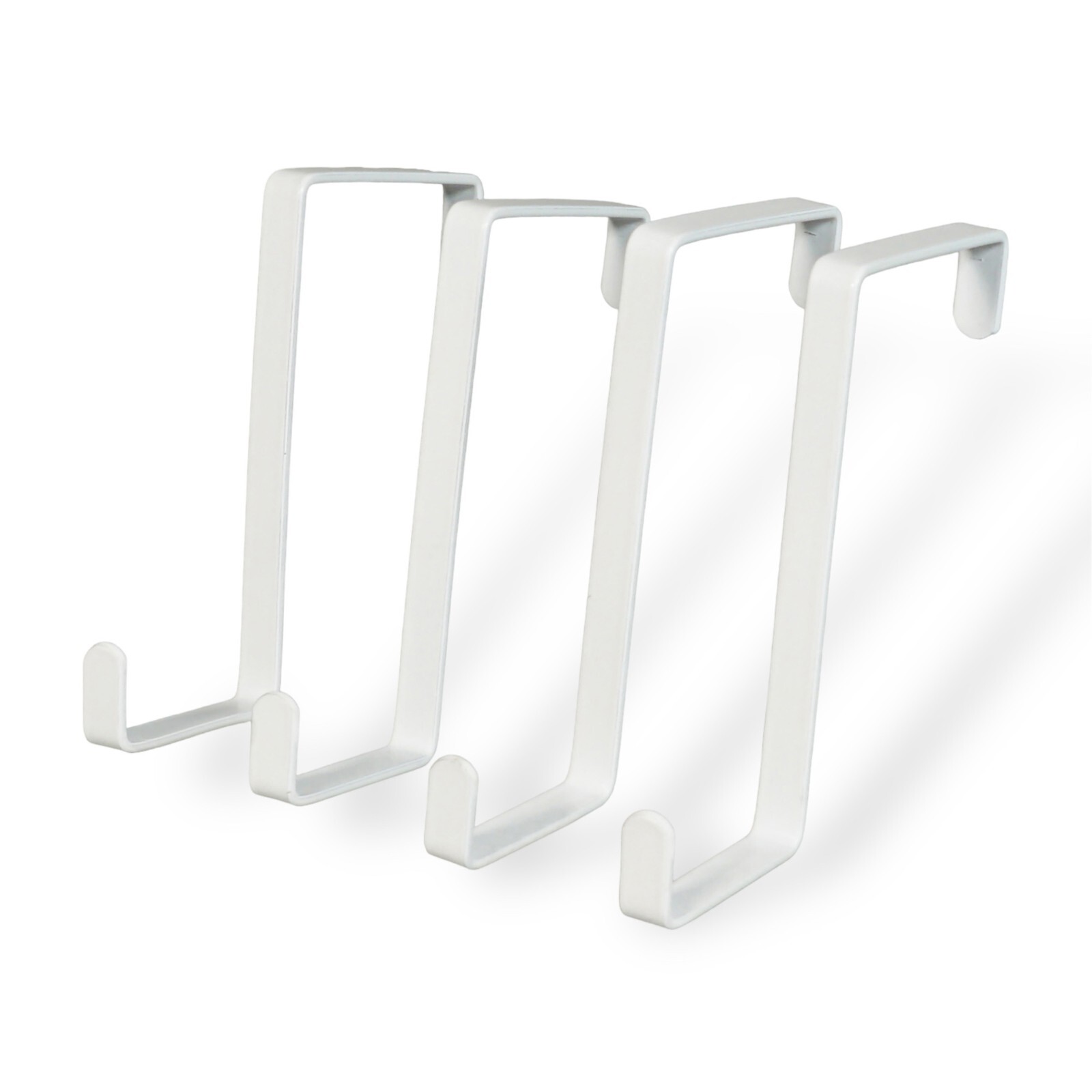 4 Pack Christmas Wreath Hanger Hook for Front Door 2in 50mm White Z