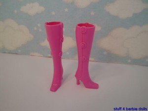 barbie pink boots