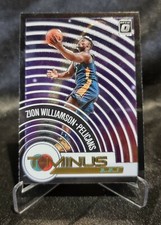 ZION WILLIAMSON 2020-21 Donruss Optic Basketball T-MINUS 3 2 1 #8 PELICANS NBA