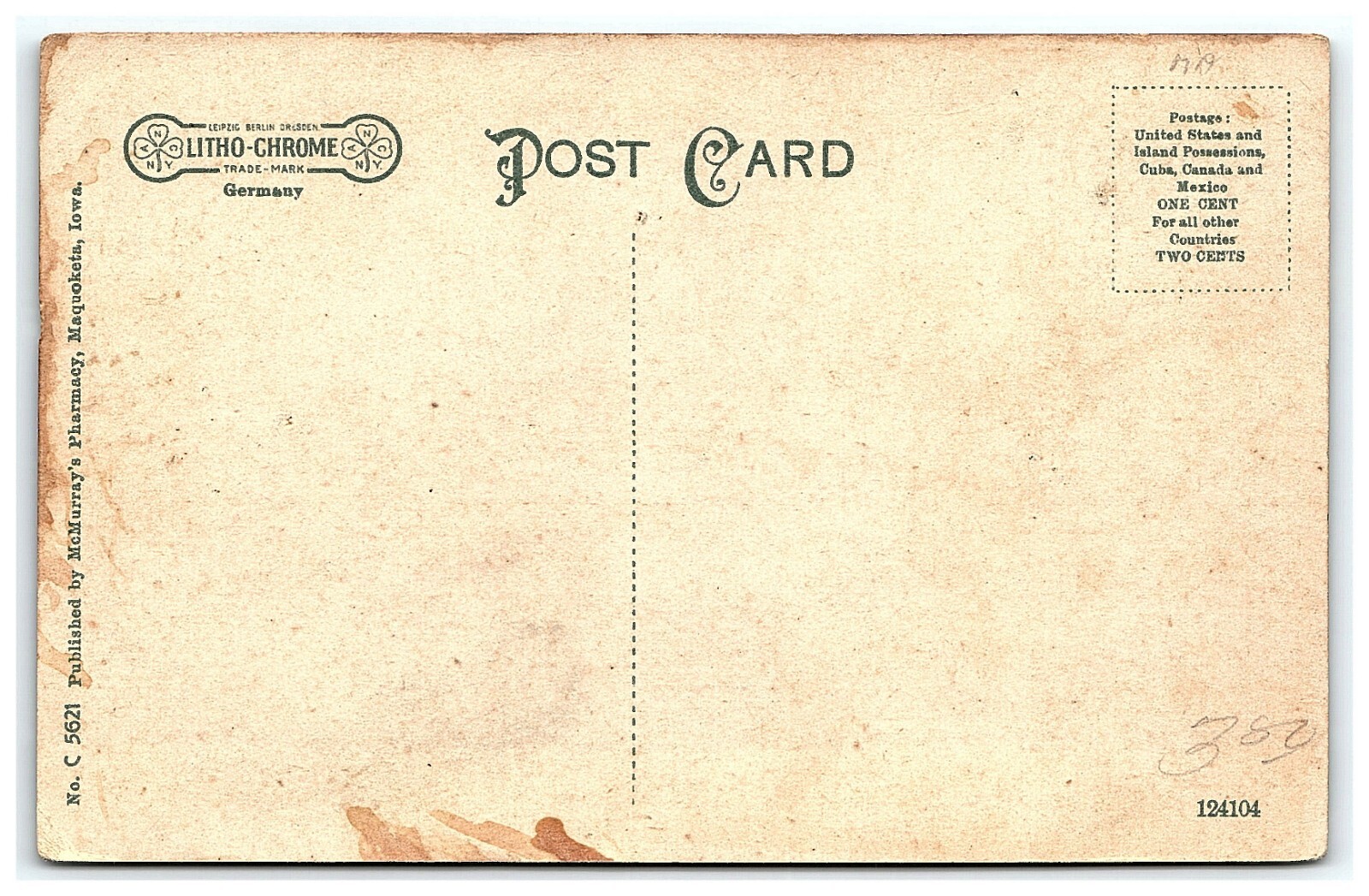 190715 Postcard Bird's Eye View Maquoketa Iowa Population 3,777 eBay