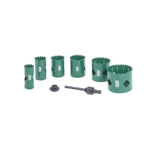 Masterforce Bi Metal Hole Saw Kit 7 Piece eBay