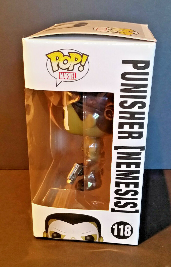 POP! FUNKO PUNISHER [NEMESIS] #118 Figure NRFP! Marvel | eBay