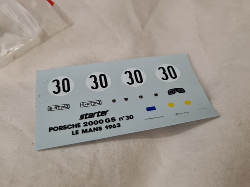 Starter 1/43 Scale Porsche 2000GS Le Mans 1963 #30 Resin Kit Model Car 1:43 - Picture 6 of 9