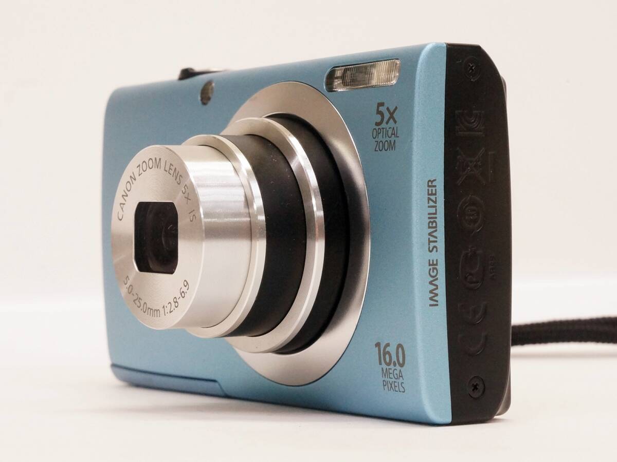 ぷるめりん様✨Canon PowerShot A2400 IS ブルー Canon PowerShot A2400 IS Blue 16.0MP Digital Camera English