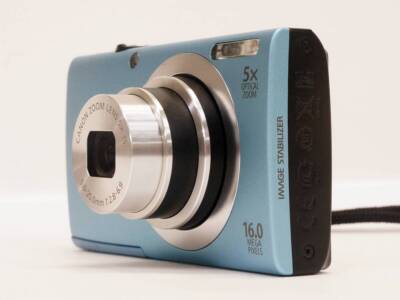 Canon PowerShot A2400 IS Blue 16.0MP Digital Camera English