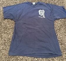 Vtg 1990s Dave Matthews Band Big Print T-Shirt Single Stitch XL 2-Sided