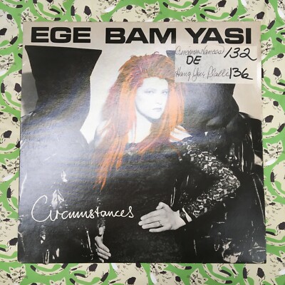 Ege Bam Yasi  - Circumstances SUR T 36 12'' vinyl record Hi NRG Synth-Pop Electro