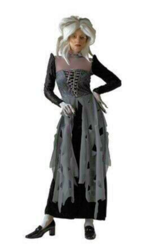 Thy Wicked Court Dead Duchess NEW Disguise queen wig Gothic halloween costume   - Afbeelding 1 van 1