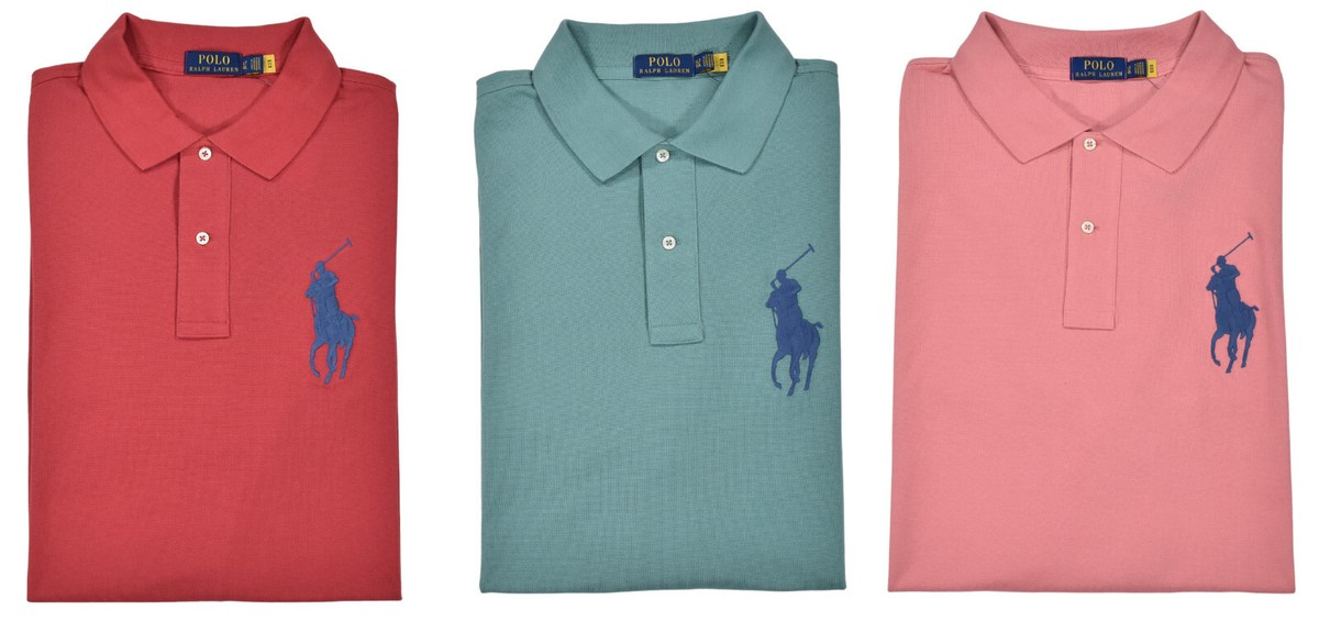 トップス Ralph Lauren big pony poloshirt 3 hiphop Polo Ralph Lauren Big Pony 3 Short Sleeve Black Quarter Zip