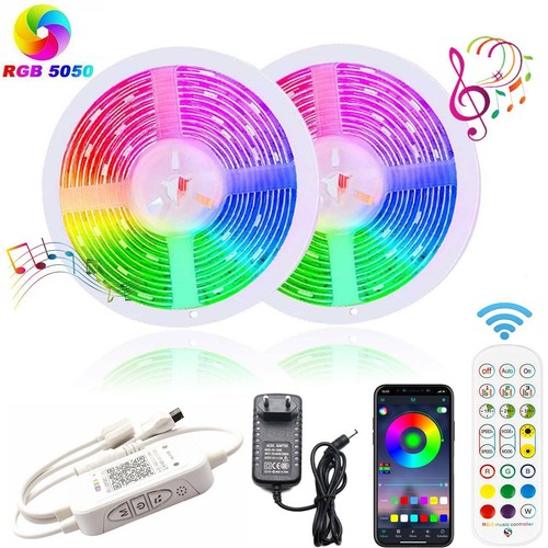 LED Stripe RGB Leiste Streifen 5050 SMD Band Leuchte Leuchte Lichterkette 1m-30m - Bild 13 von 15