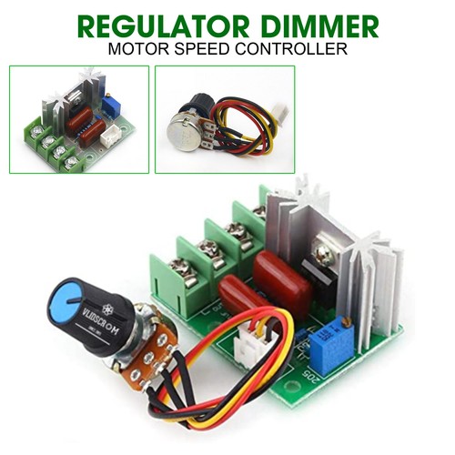 AC 110 220V 2000W High Power SCR Voltage Regulator Dimmer Motor Speed Controller - Picture 9 of 20