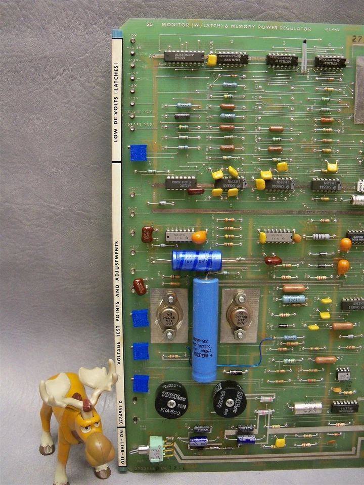 Bendix Dynapath 3733556D PCB Monitor w Latch & Memory Power Regulator S5 - Image 2 of 4