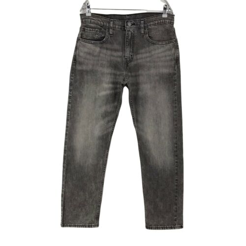 Levi's 502 Grey Stretch Regular Tapered Fit Jeans Size W31 W32 W34 W36 L30  L32