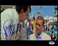 Rowan Atkinson Never Say Never Again Signed 8x10 Glossy Photo PSA Authenticated