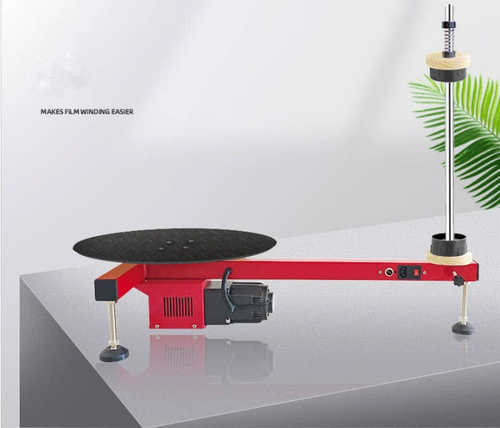 Electric Stretch Film Wrapping Machine 110V Dispenser Tools Pallet Packing 31.5" - Picture 3 of 15