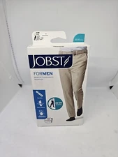 Jobst 115403 For Men Khaki 20-30 mmHg X-Large Thigh CT Compression Socks NEW