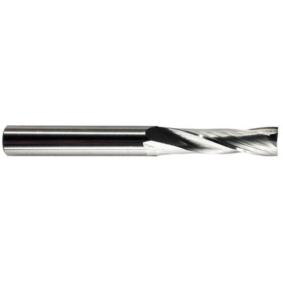 VHW Spiralnutfräser D8x32x70mm S8 Z2 VHM Oberfräser Schaftfräser S10027.104