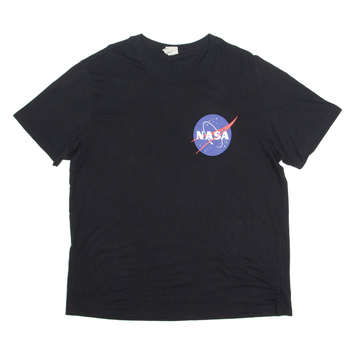 Nasa Men Nasa T Shirt H&m H&M NASA Mens T-Shirt Black XL UK