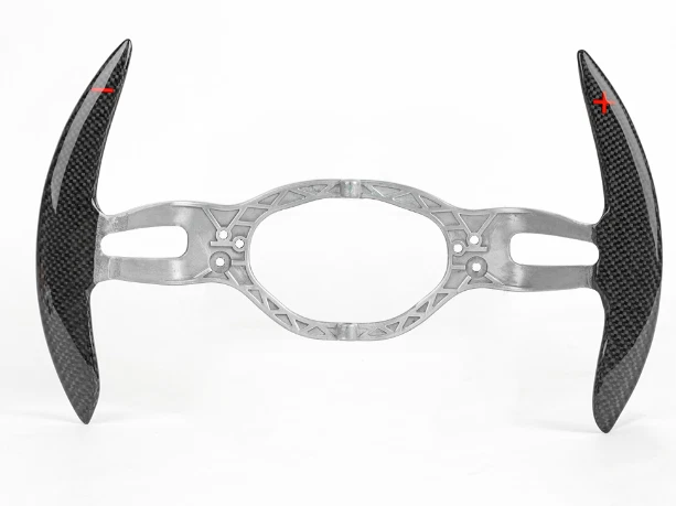 Руль из настоящего углеродного волокна подходит для McLaren 720 570 600 12C с отделочными лопастями - Изображение 3 из 4