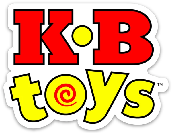 KB Toys Store logo sticker K.B. Toys