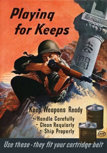 Carteles retro de propaganda aliados de alta calidad de la Segunda Guerra Mundial A3/A4/A5 - Imagen 17 de 66