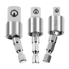 Impact Grade Driver Sockets Adapter Extension Set Drill Bit 3Pcs Universal