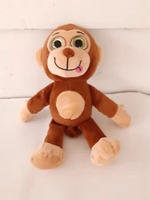 Kipp Brothers Brown Monkey Plush with Big Green Eyes Toy Stuffed Animal 2K