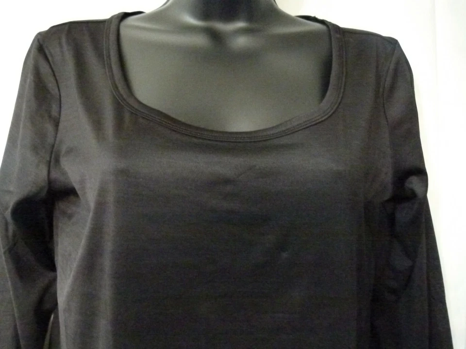 Prenda deportiva para mujer 90 Degree By Reflex Top manga larga negra talla S Foto 2 de 4