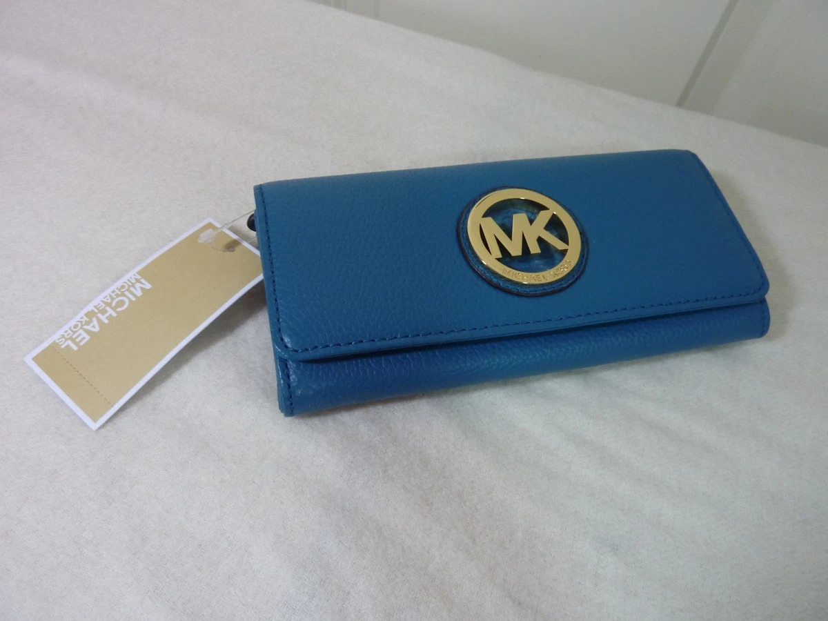 Turquoise michael 2024 kors wallet