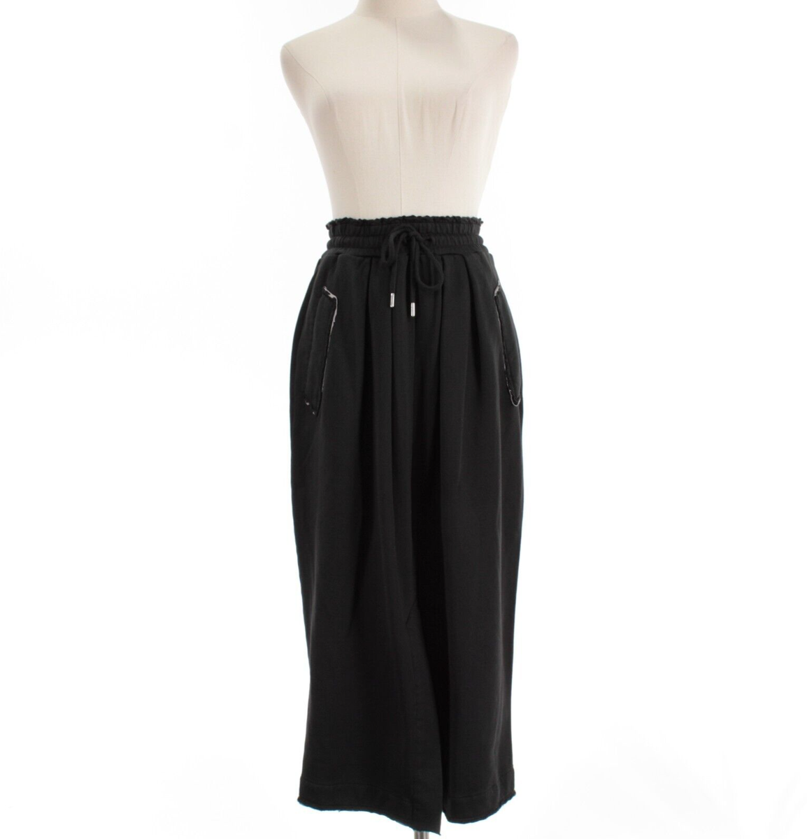 DRIES VAN NOTEN シルク100% 美品！ Dries Van Noten NWT Drawstring Midi Skirt w/ Pockets Size S